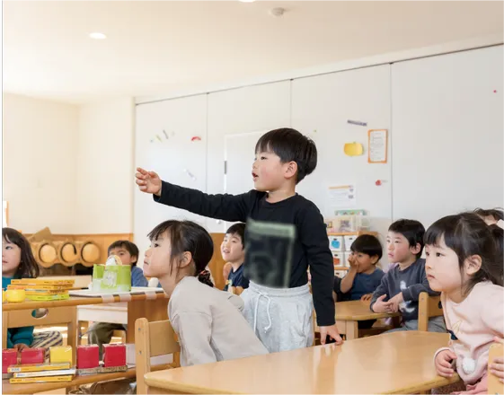 園での子どもたちの様子