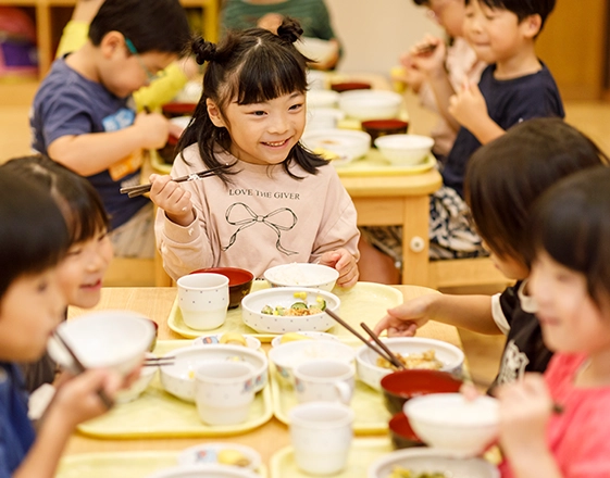 園での子どもたちの様子