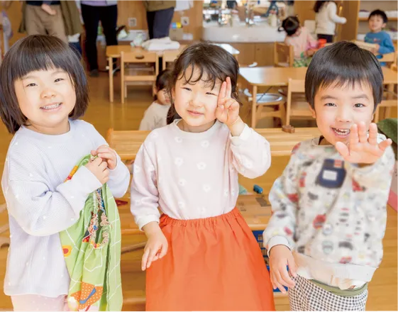 園での子どもたちの様子