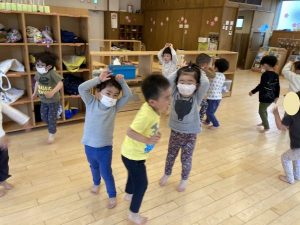 お部屋の中でも