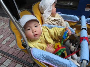 初めてのおさんぽ♪