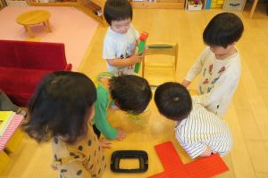 カタツムリの『かたちゃん』(おひさまぐみ）