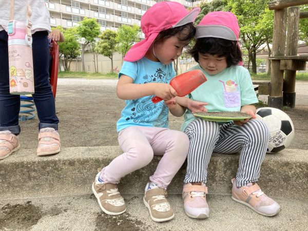 小さいお友達に優しくだよね♪