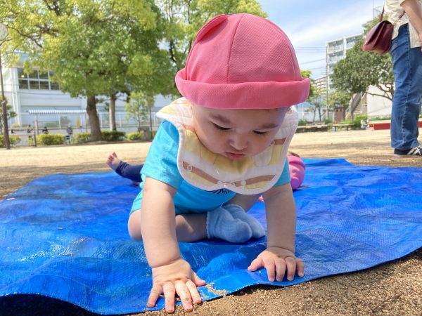 たくさん動いて汗びっしょり！