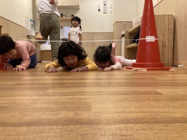 みんなで遊んだよ（運動遊び部屋）