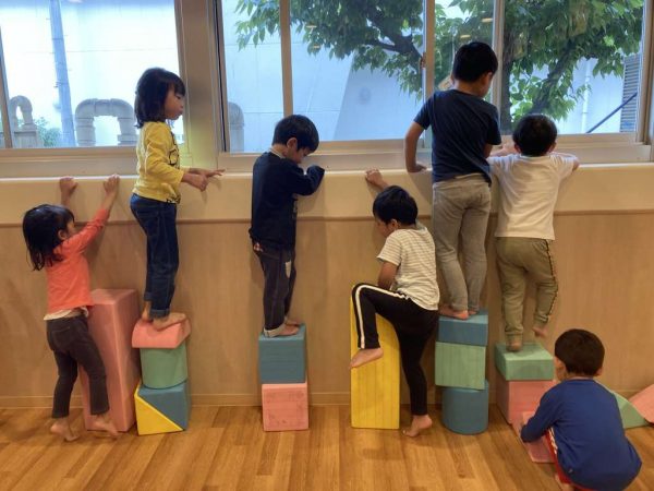 みんなで遊んだよ（協同部屋）
