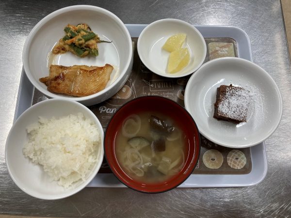 【給食】カレイの梅焼き