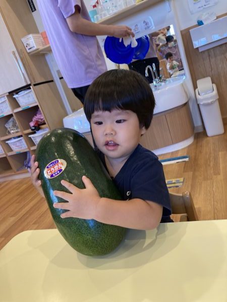 【わかば組】食育：大きなお野菜なあに？