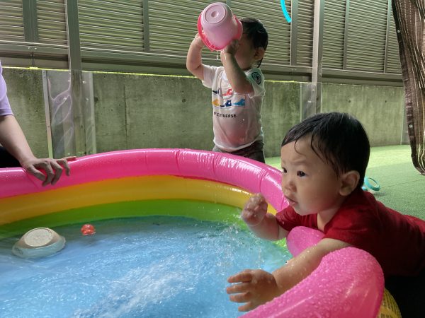 まちに待った水遊び♪
