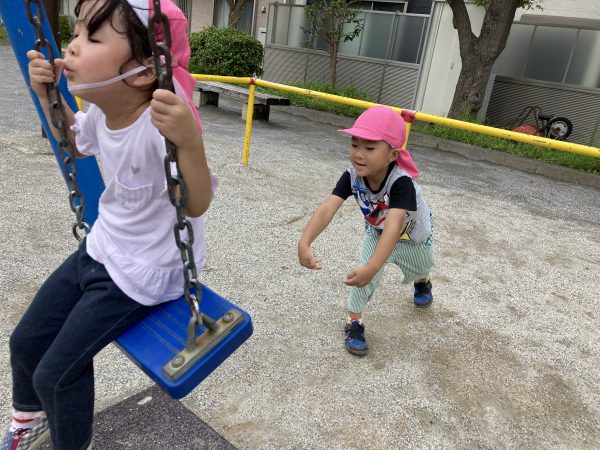 公園で出来ることが増えたよ♪