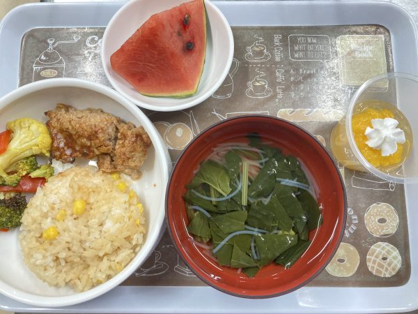【給食】桃りんごゼリー