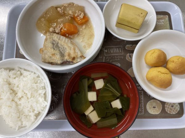 【給食】とうがんのそぼろあん