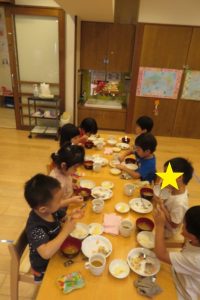 「今日も暑いよね～」