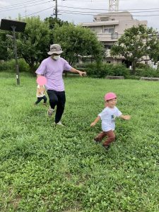 久しぶりの外遊び☆