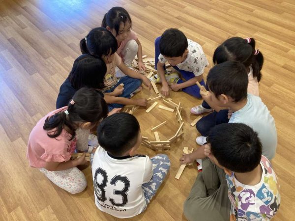 みんなで、作ったよ！