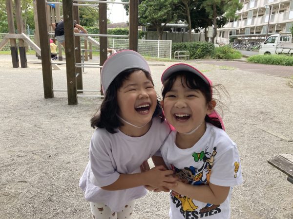 鉄棒出来るようになったよ！