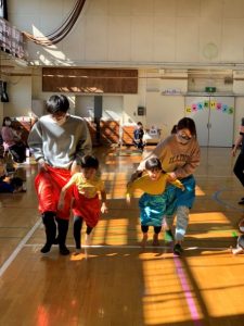 秋晴れの運動会