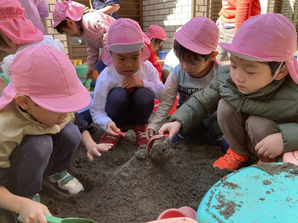 たいよう組　園庭遊び