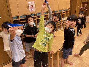 室内遊びでは、、