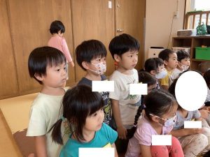 歌に合わせて