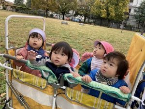 雨上がりの散歩！