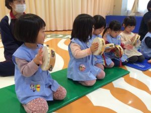 タンバリンの音色♪