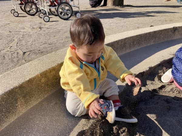 みんなでお砂場遊び！☆