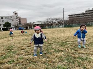 寒さに負けないぞ！