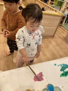 絵の具遊び☆彡