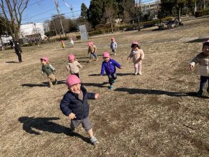 待て、まて～！！