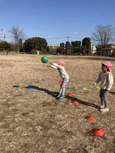 白熱のドッジボール！