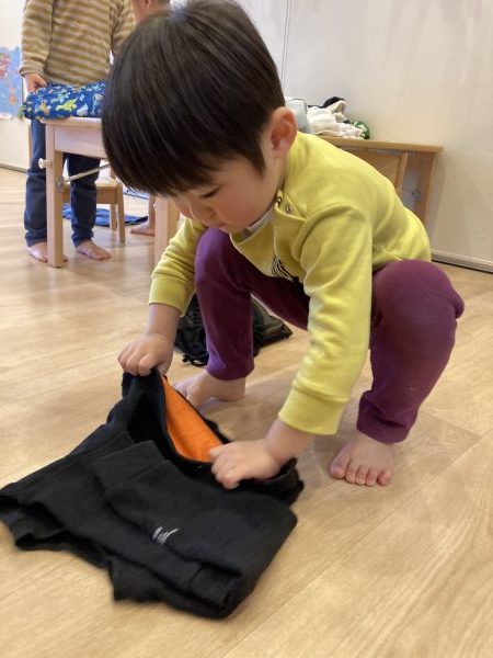 だいち組　ひとりでできるよ！