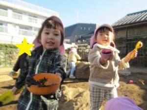 公園でチョコレート屋さん？