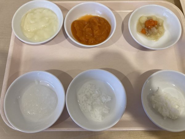 離乳食の試食イベントを実施しました！