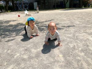全身を使ってのびのびと