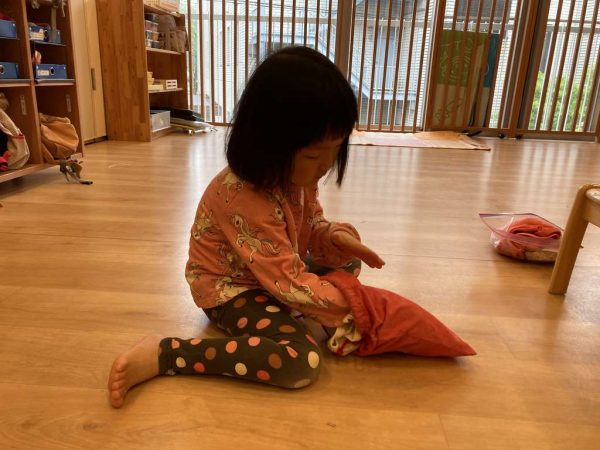 たいよう組☆　洋服綺麗に畳めるよ！