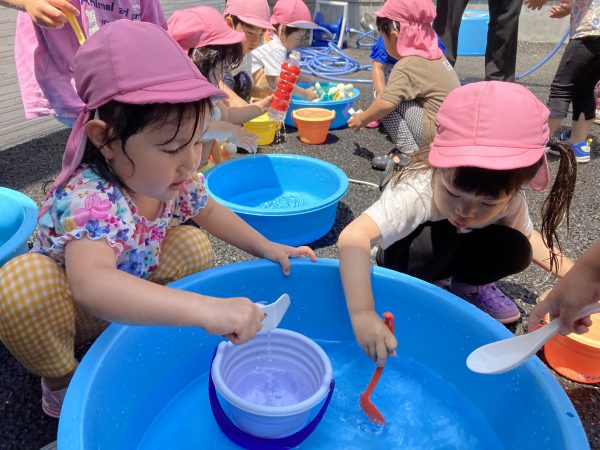 【きいろ組】お水遊び！