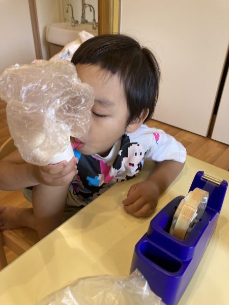【おれんじ組】ふーっとすると・・・おばけだ～！