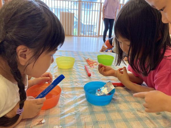 夏の遊び楽しいね！　たいよう組☆