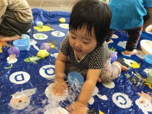 お水バシャバシャ！