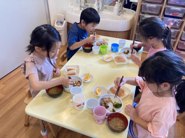 【あか組】食育を通して♪