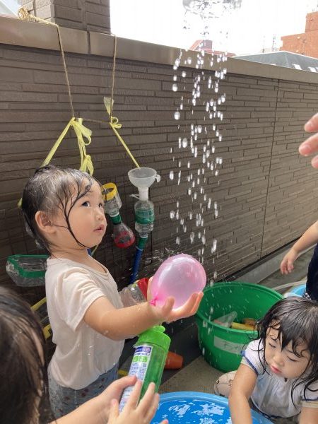【わかば組】お水であそぼう