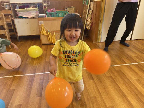 【わかば組】風船あそび♪