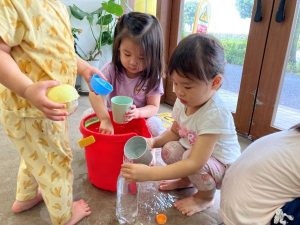 残暑で暑い日には、、