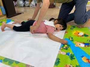 絵の具遊び大好き！