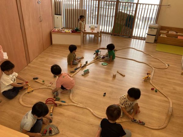 だいち組　室内遊び