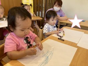 お絵描きが上手になりました♡