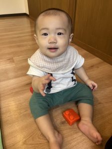 ブロック遊び楽しいな♡