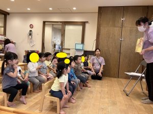 手洗い指導
