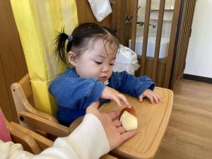 秋の食材に触れよう☆